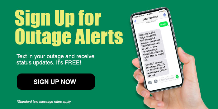 Outage Text Alerts