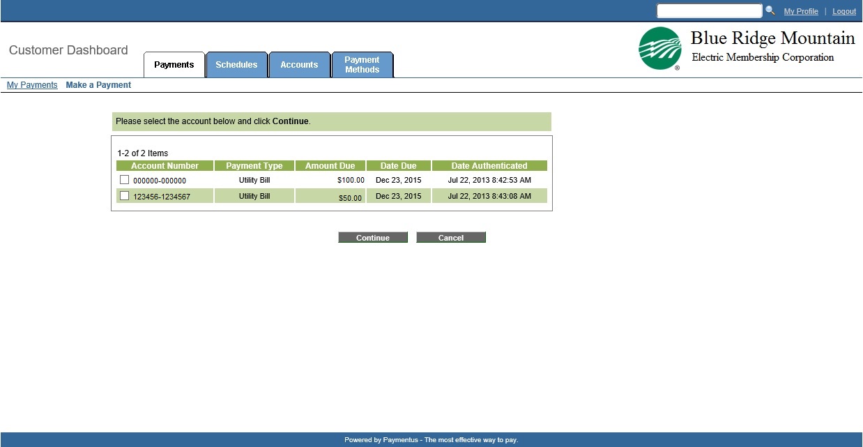 Member Dashboard page 4